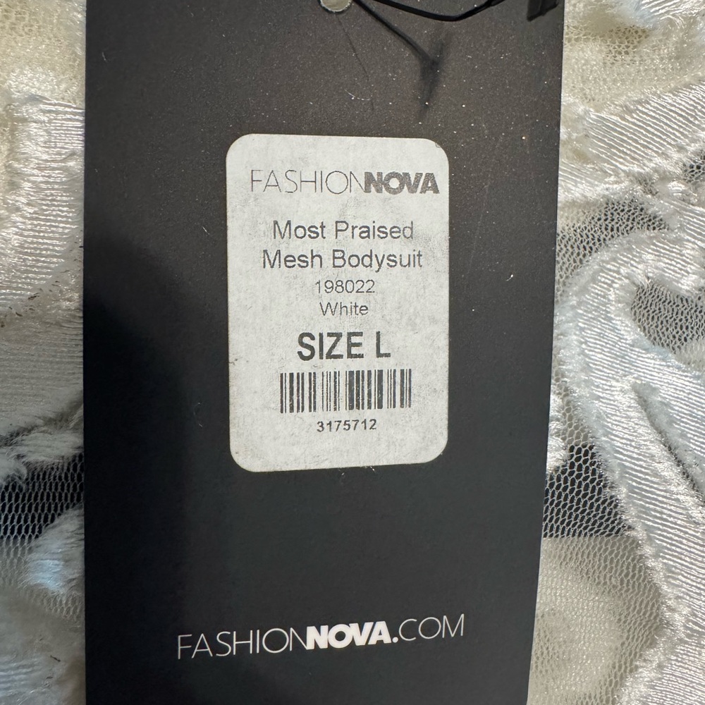 Fashion Nova Most Praised Mesh Bodysuit - Picture 8 of 9